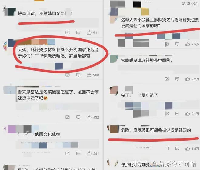 底煮饭暗讽中国麻辣烫脏网友：跟泔水一样麻将胡了试玩网站免费韩国女人用麻辣烫汤(图5)